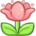 Bloom Badge Level 4 - twitch chat badge details on BadgeBase
