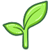 Blossom Badge Level 1 - twitch chat badge details on BadgeBase