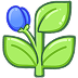 Blossom Badge Level 2 - twitch chat badge details on BadgeBase