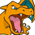 Charizard - twitch chat badge details on BadgeBase