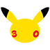 Pokémon 30th - twitch chat badge details on BadgeBase