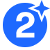 Predicted Blue (2) - twitch chat badge details on BadgeBase