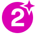 Predicted Pink (2) - twitch chat badge details on BadgeBase