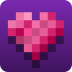 Ruby Pixel Heart - Together For Good '24 - twitch chat badge details on BadgeBase
