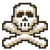 RuneScape Skull - twitch chat badge details on BadgeBase