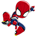 Spiderman - twitch chat badge details on BadgeBase