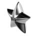 TwitchCon Referral Program 2025 (Chrome Star) - twitch chat badge details on BadgeBase