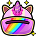 Unicorn Tachanka - twitch chat badge details on BadgeBase