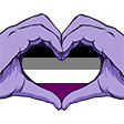 AsexualPride - twitch chat emote details on BadgeBase