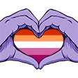 LesbianPride - twitch chat emote details on BadgeBase