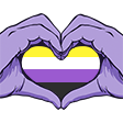 NonbinaryPride - twitch chat emote details on BadgeBase