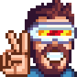 FutureMan - twitch chat emote details on BadgeBase