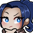 CaitThinking - twitch chat emote details on BadgeBase